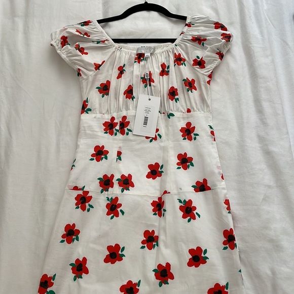 Caroline Constas New York calls mini dress floral size XS - Picture 3 of 10